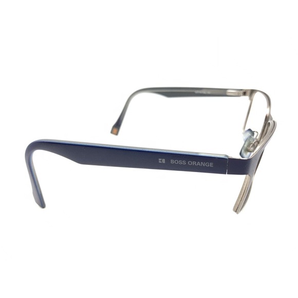 Hugo Boss Orange BO 0183 K0L Matte Navy Blue Eyeglasses Frames 53-18 140 Men - Picture 4 of 12